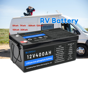 Batería de litio para autocaravana Lifepo4 12V 48V Batería de fosfato de hierro y litio 12,8V 400Ah 800Ah 5Kwh 7Kwh 10Kwh 12Kwh 20kwh para RV Carro de golf Autocaravana Camper Vehículo recreativo