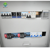 Caja de distribución de energía dual AC DC 63A 2P Sistema de energía de panel solar doméstico Caja de distribución de conjunto completo con interruptor de control de tiempo
