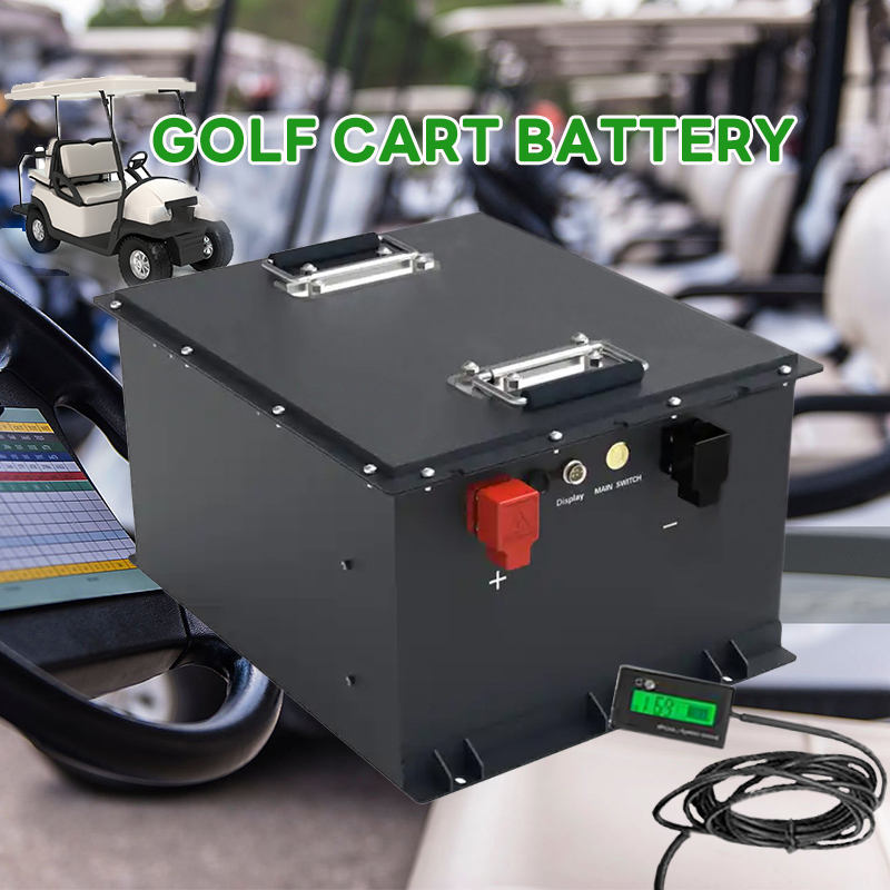 Venta caliente al por mayor 36v 48Volt 72v batería de iones de litio 50ah 80ah100ah 150ah 200ah LiFePO4 batería 48V 100Ah batería de carrito de golf