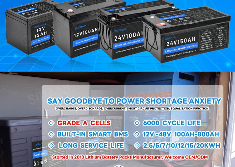 bater&iacute;a marina de litio de 36v