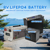 Batería de litio para autocaravana Lifepo4 12V 48V Batería de fosfato de hierro y litio 12,8V 400Ah 800Ah 5Kwh 7Kwh 10Kwh 12Kwh 20kwh para RV Carro de golf Autocaravana Camper Vehículo recreativo