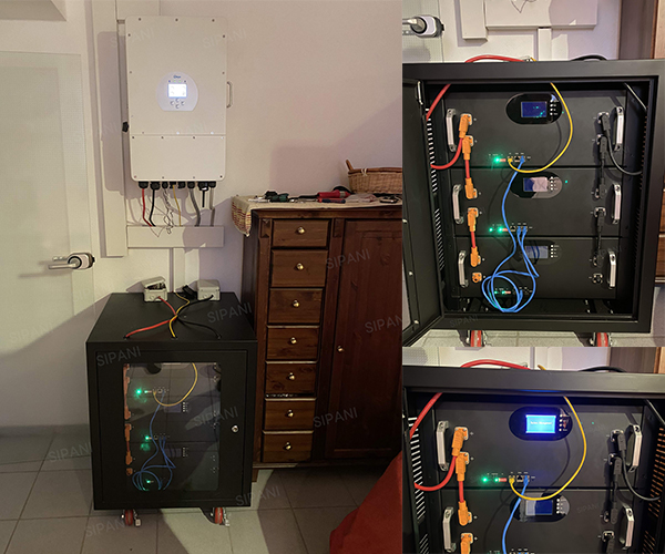 ¡Solución de soporte de inversor Deye y batería de gabinete de 30kwh personalizada en alemán!¡Mejore la eficiencia energética y la sostenibilidad!