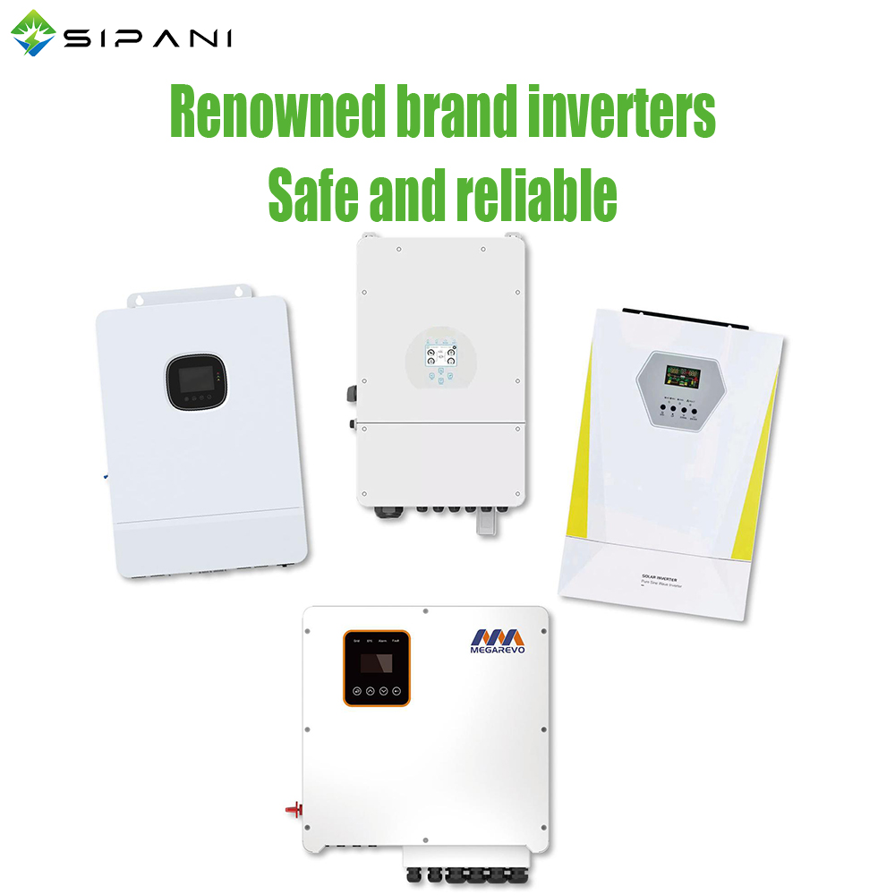 Sipani 5kw 10kW 15kW 20kW 25kw Sistema de energía solar Hogar 25kWh LifePO4 Sistemas de energía de paneles solares de batería
