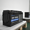 Batería de litio LFP de ciclo profundo de 24V 105Ah Lifepo4 con pantalla