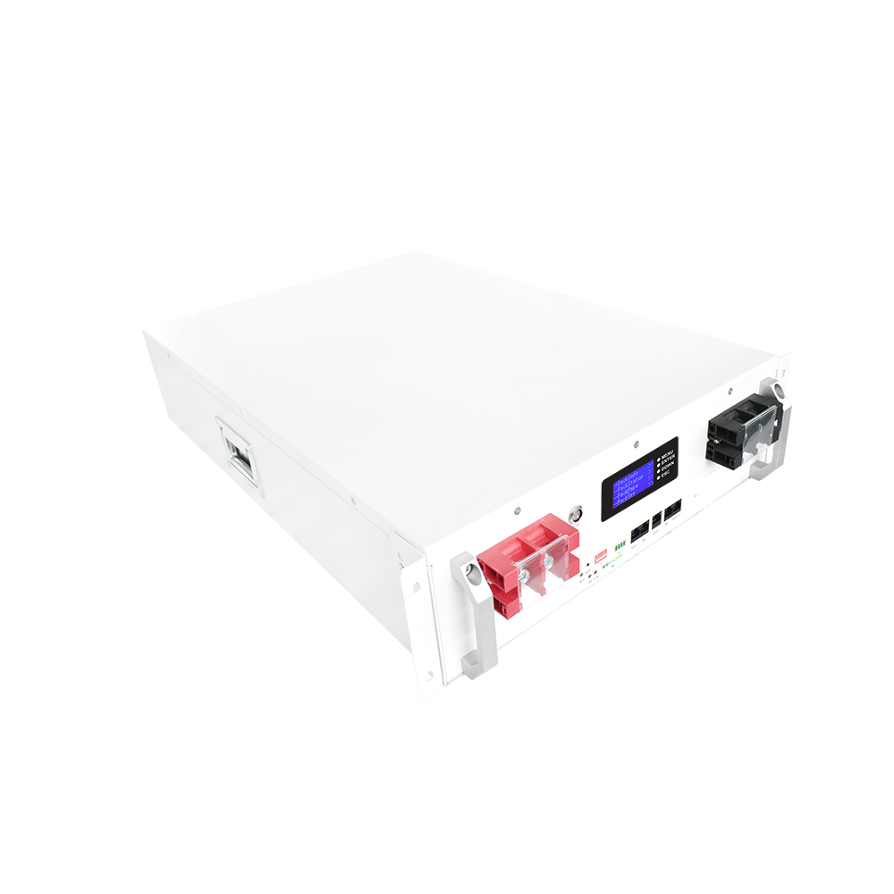 Instalación tres en uno 48v 200ah Lifepo4 batería 10kwh 51,2 v 200ah batería de litio y hierro 48v 100ah batería de montaje en bastidor para servidor