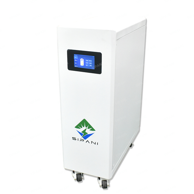  Batería de inversor móvil Litio 48V 51,2V 280Ah 304Ah 15kwh Lifepo4 Sistema de almacenamiento de energía solar para el hogar Paquete de baterías LFP de grado A 48V 300Ah con pantalla táctil