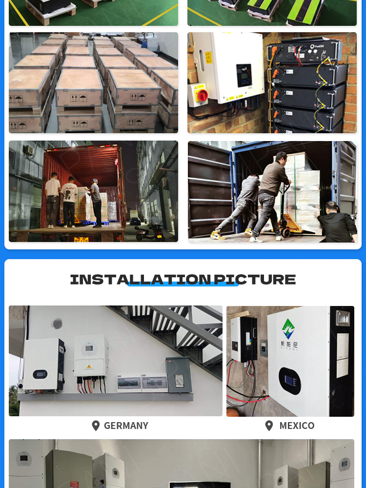 Bater&iacute;a de 6000 ciclos 51.2v 200ah 10kwh