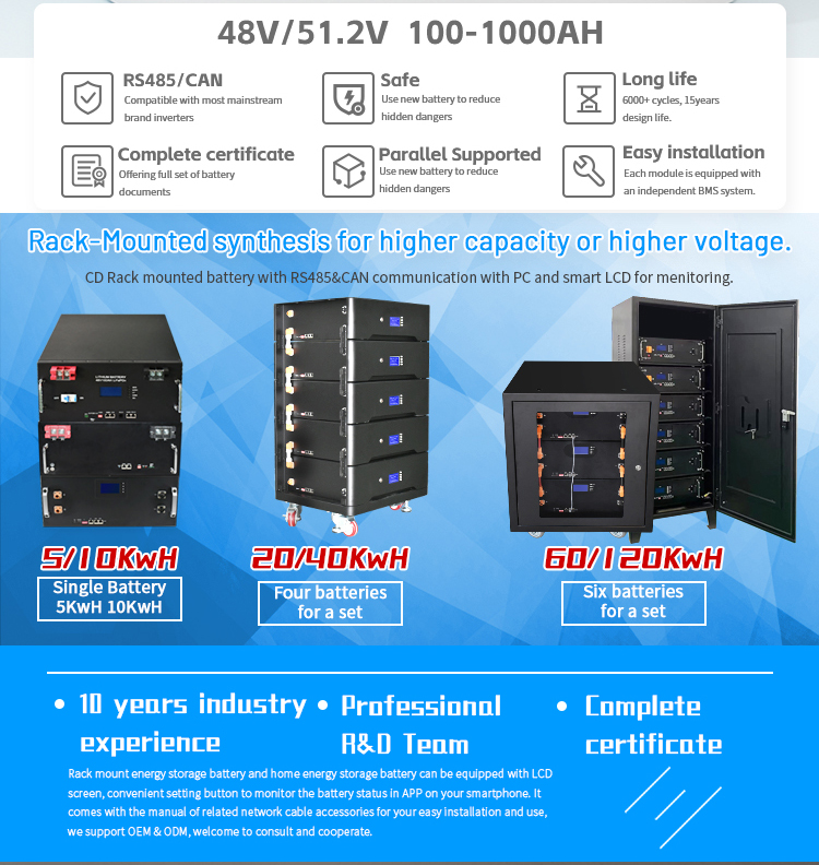 almacenamiento de bater&iacute;a apilable