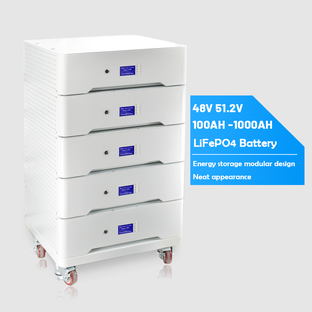 batería apilable Lifepo4 del litio Lifepo4 de la batería de 48V 500Ah 15kwh 20kwh 25kwh 30kwh 