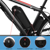 Fábrica 48v 10.5ah 14ah tubo inferior estilo hervidor batería de bicicleta eléctrica 18650 batería de bicicleta eléctrica con caja de botella de agua