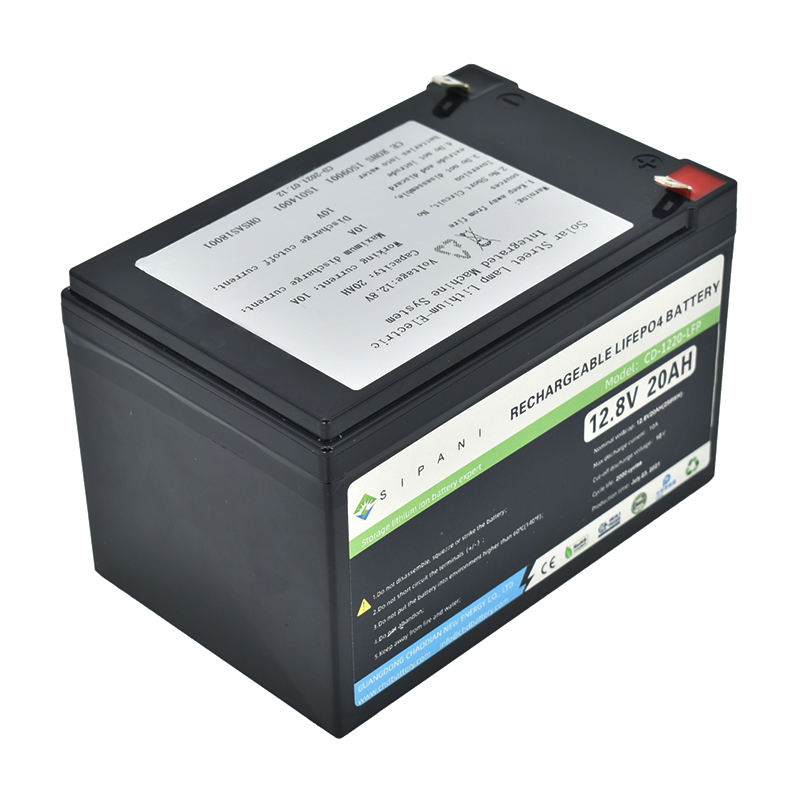 Batería recargable pequeña 12V 6Ah batería de iones de litio LiFePO4 de ciclo profundo, batería LFP para carro de golf, barco, sistema solar