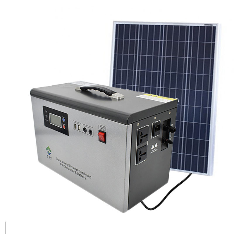 Ventas al por mayor 500Wh MPPT UPS Generador solar portátil Sistema solar Estación de energía de emergencia portátil recargable