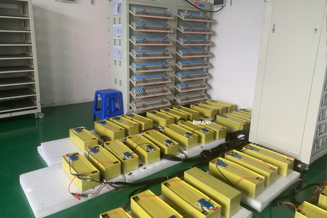 batería del gabinete