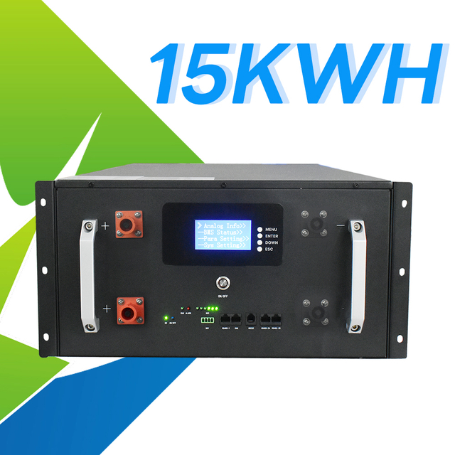 batería de iones de litio de 48v 300ah batería de 15kwh 51.2v 300ah Lifepo4 batería de servidor de 48v 300ah Lifepo4