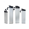 Aluminio 36v 14ah 17.5ah Li-ion batería de bicicleta eléctrica plegable 36v 48V Ebike batería de iones de litio plegable Insertar batería de Ebike DCH