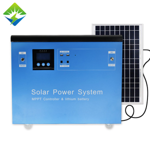 Generador de energía solar fuera de la red de respaldo portátil personalizado de 3000 vatios 22.2v120ah Sistema de energía solar de la central eléctrica