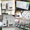 SIPANI, energía Solar para el hogar, 5kw, 2,5kw, batería Lifepo4, 24v, 200ah, 100ah, batería recargable de iones de litio de pared eléctrica