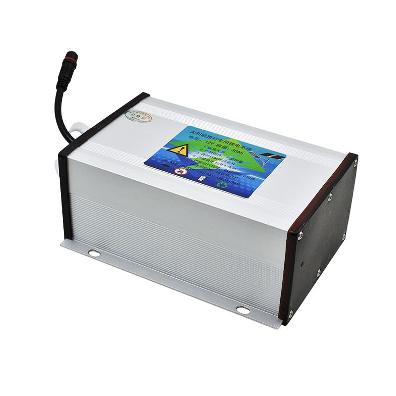Batería recargable de litio Lifepo4 de la batería 12v de la lámpara de calle integrada de energía solar de 12.8v 36ah