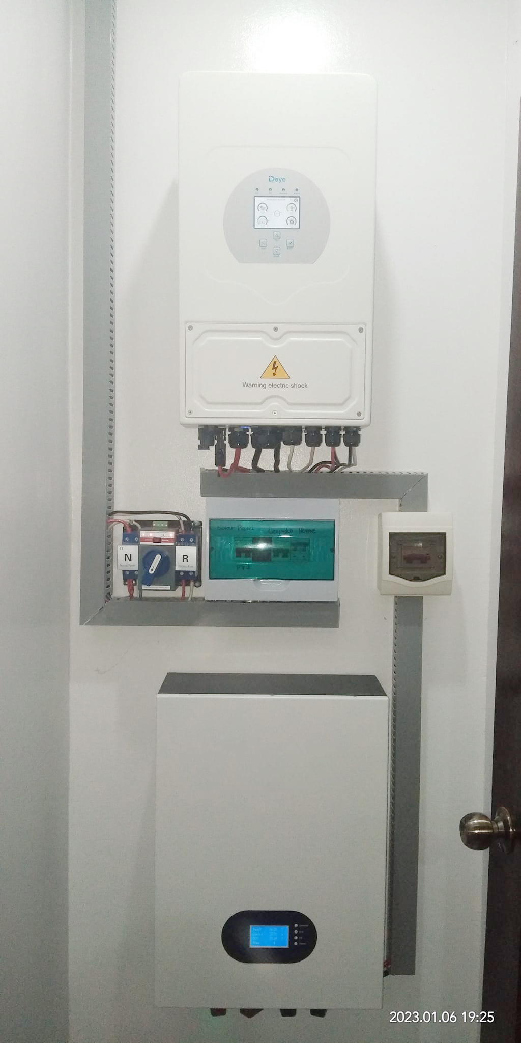 Pared de potencia de 5.12kwh