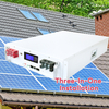 Instalación tres en uno 48v 200ah Lifepo4 batería 10kwh 51,2 v 200ah batería de litio y hierro 48v 100ah batería de montaje en bastidor para servidor