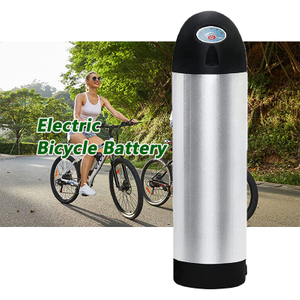 Paquete de batería de botella de iones de litio de 36V, batería de bicicleta eléctrica con forma de botella de agua para bicicleta eléctrica Ebike