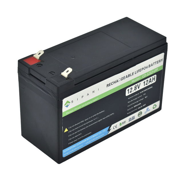 Batería de hierro de litio pequeña personalizada 12v 12ah Lifepo4 Paquete de batería Akku Room Base Station Fire Battleborn Batería de emergencia