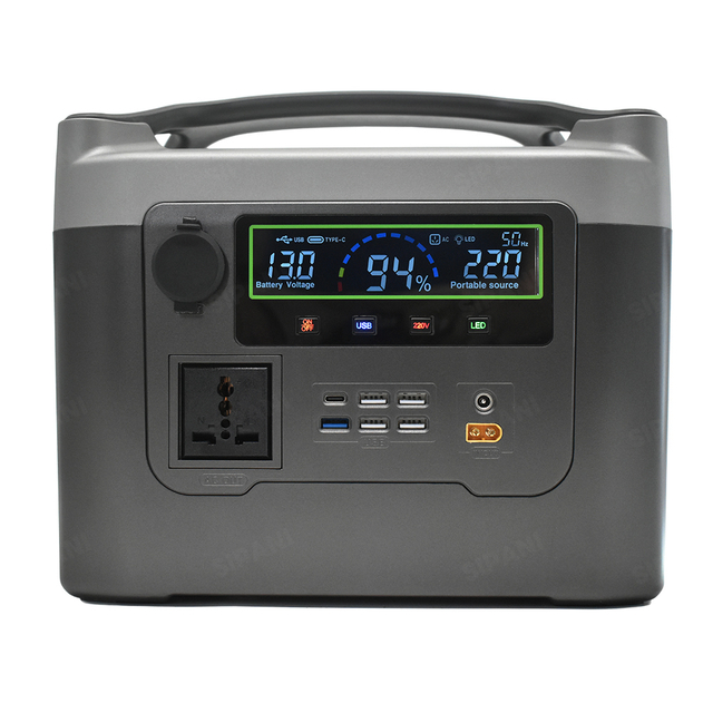 Estación de energía portátil Sipani 500W 432WH Generador de energía portátil