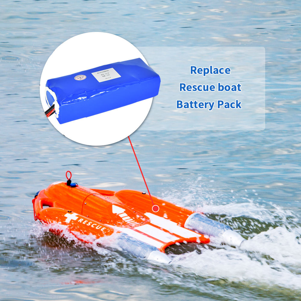 Venta caliente de alta calidad Robot de rescate acuático Batería 18650 Batería de iones de litio