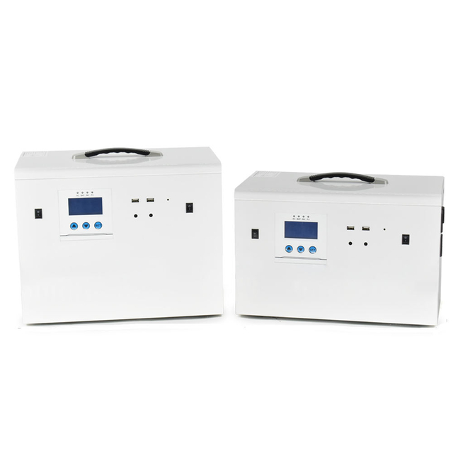 Fuente de alimentación de almacenamiento de energía Solar Mppt de 500/1000/1500/2000/3000W, generador de batería portátil para viajes en casa, uso de emergencia