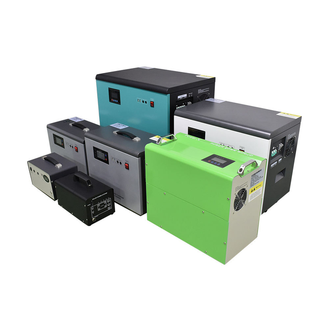 Banco de energía de salida portátil para exteriores, 110/220vac, almacenamiento, fuente de alimentación de respaldo, 3000w/6000w/8000, sistema de energía Solar