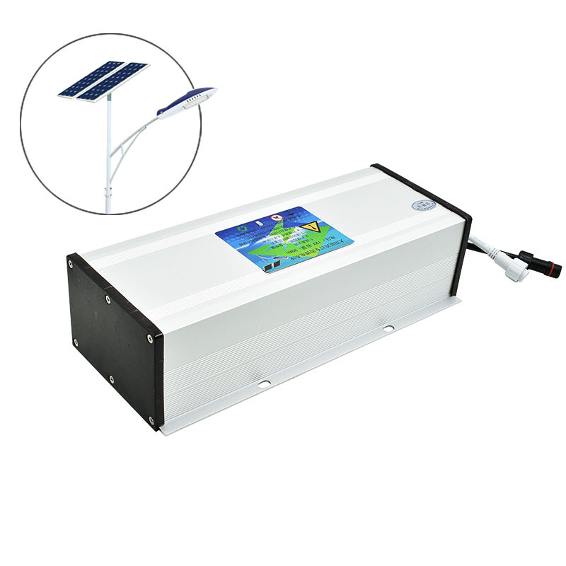 Batería Lifepo4 6.4v 12.8v 25.6v 90% Dod Batería de iones de litio recargable para farola solar