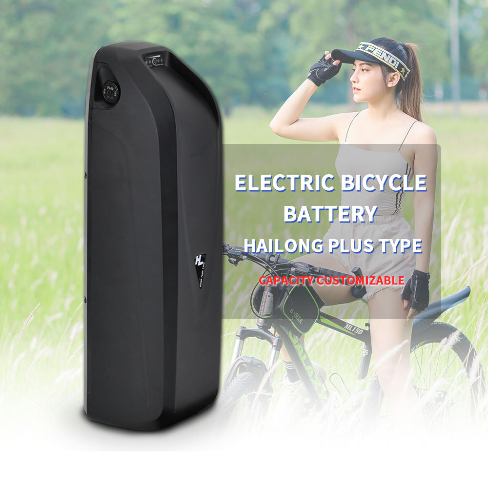 Batería Hailong de 36V y 48V, bicicleta eléctrica de tubo descendente, bicicleta de montaña, batería de litio, paquete de batería de bicicleta eléctrica de 36v a la venta