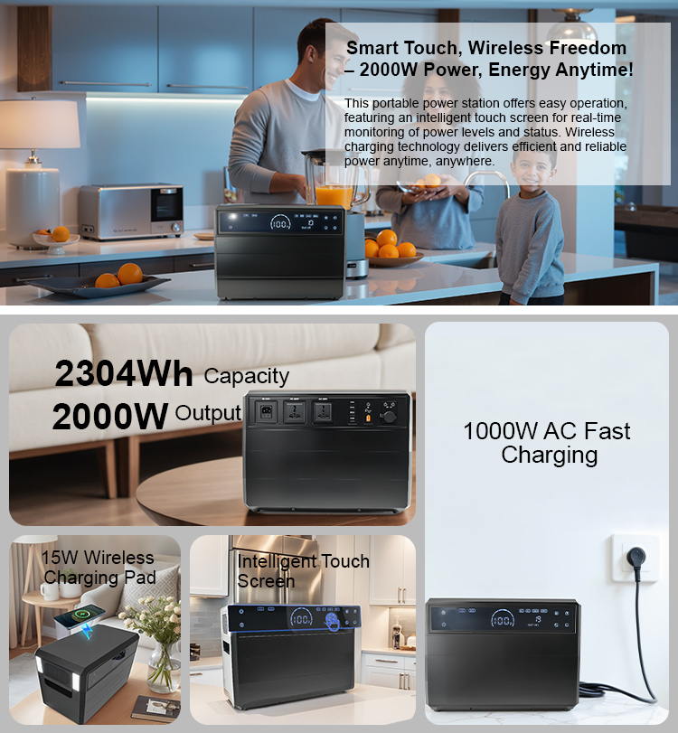 Camping 110V 220V Solar Potencia port&aacute;til