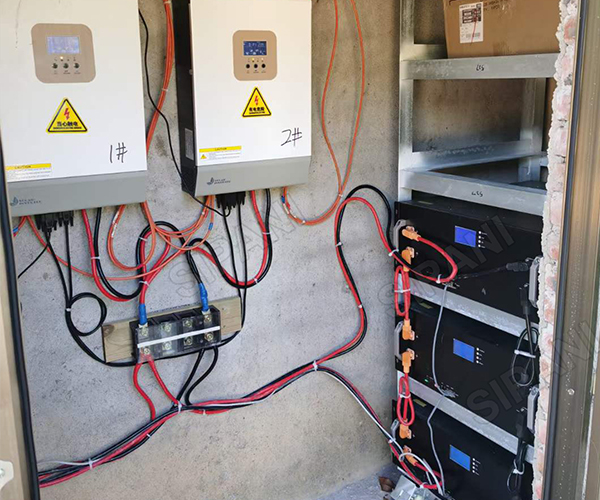 Concepto de diseño de batería montada en bastidor SIPANI