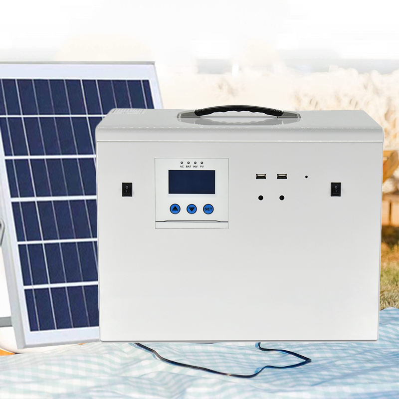 Fuente de alimentación de almacenamiento de energía Solar Mppt de 500/1000/1500/2000/3000W, generador de batería portátil para viajes en casa, uso de emergencia