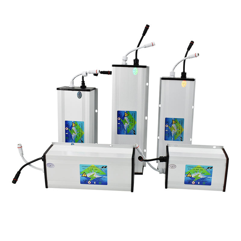 Baterías de iones de litio recargables de larga vida útil 32700 32650 30/40/60/80ah 12v 24v Paquete de baterías de iones de litio para farola solar Lámpara de carretera