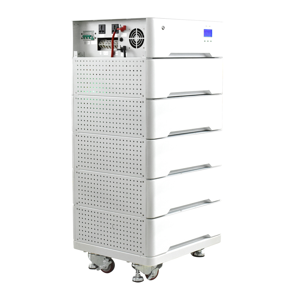 Fuente de alimentación de batería de fosfato de hierro y litio 51,2 V 300Ah 400Ah 500Ah LiFePO4 48V 200Ah BMS batería de litio apilable para el hogar e inversor