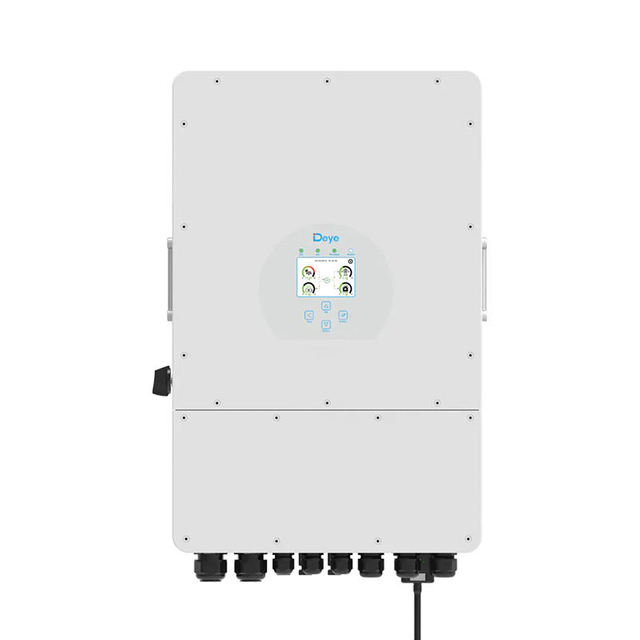 Inversor híbrido Deye trifásico de 8KW, sistema de cargador de energía del inversor Solar fuera de la red Inversor Solar trifásico MPPT de 5KW, 6KW, 8KVA, 10KW y 12KW