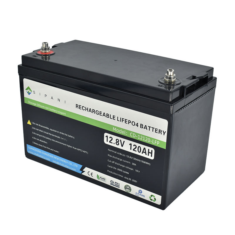 Venta al por mayor de baterías recargables de litio Lifepo4 de almacenamiento 12v 100ah 200ah 300ah paquete de batería de iones de litio de 12 V voltios
