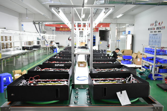 batería de litio para farola solar