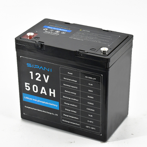 Batería solar Lifepo4 de la batería de ión de litio marina del carro de golf de la batería 12.8v 50ah de la batería LFP del ciclo profundo de 12 voltajes