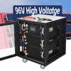 96v 50ah 100ah 150ah 200ah 250ah Fábrica de baterías de alto voltaje Batería HV Lifepo4 Gabinete inversor de almacenamiento solar Batería de iones de litio Batería del sistema Ess