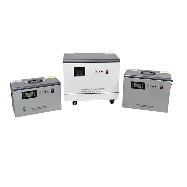 Inversor Mppt 500w 1500w 2000w 3KW Energía solar 110v / 220vac Sistema de energía solar portátil Generador solar