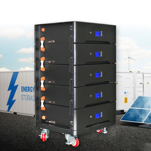 Batería de almacenamiento de energía de litio apilada Solar de 48v 100ah 600ah batería Lifepo4 apilable de 20kwh 30kwh 40kwh 50kwh