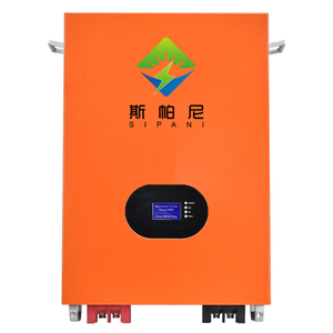 SIPANI 51.2v 100ah 5kwh Home Powerwall Baterías de iones de litio Lifepo4 Sistema de almacenamiento de energía solar Batería de litio