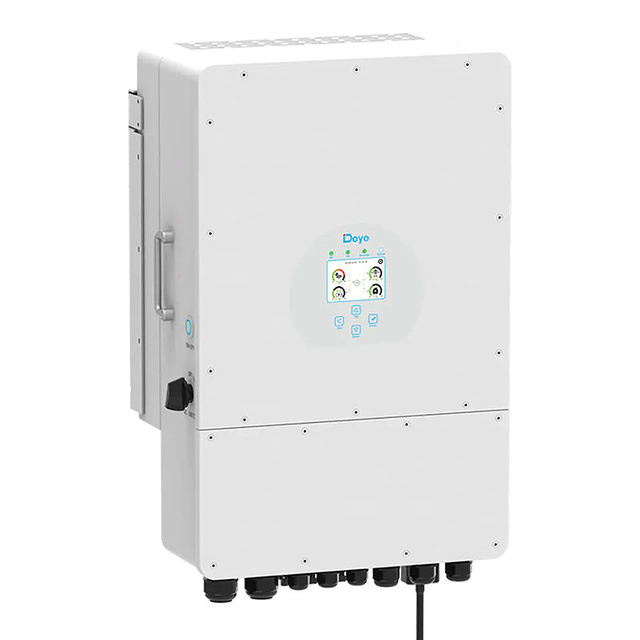 Inversor híbrido Deye de 12kw, inversor solar de 8kw, sistema de cargador de energía MPPT, inversor solar trifásico de 10kw de 3 fases