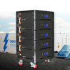 Batería de litio Lifepo4 48v 200ah 51,2 v 500ah, estante para el hogar, batería de almacenamiento de energía Modular apilada, batería apilable 20kwh 25kwh