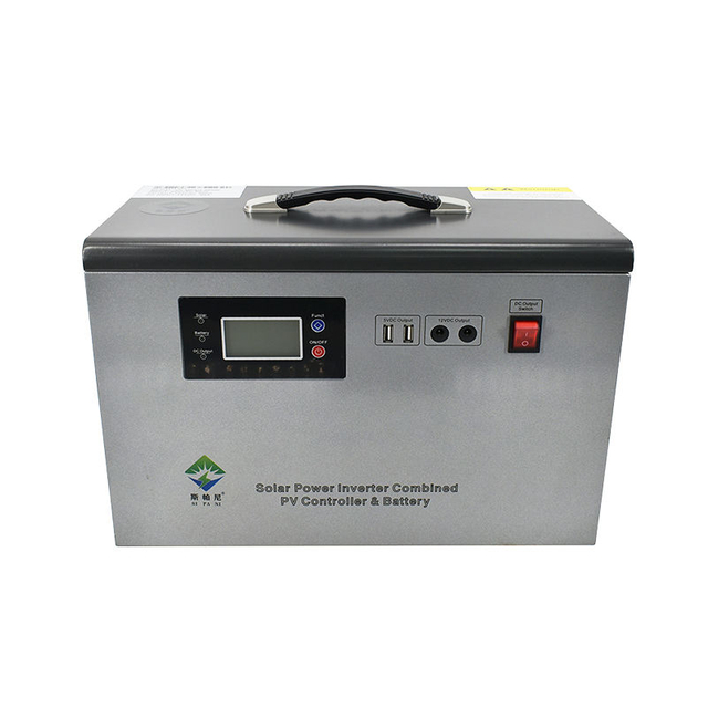 Sistema de almacenamiento de energía Solar para el hogar, 110v, 220vac, 500w, inversor Mppt portátil, generador de energía Solar para el hogar/exterior