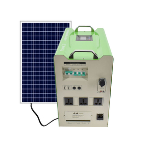 Sistemas portátiles de energía solar para el hogar 2000w 110v 220v Estación de energía de litio Estación de generación de energía solar portátil