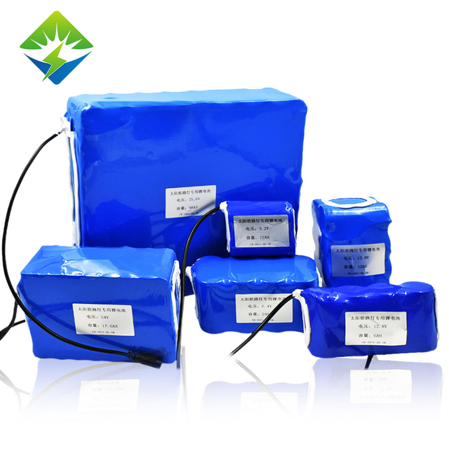 Paquete de batería de litio ternario impermeable 12v 24v 30ah 40ah 50ah 60ah 18650 para farolas solares con 2 años de garantía Ip65